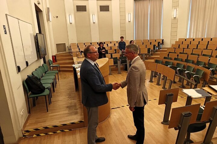 Obrony doktoratów mgr. Krzysztofa Czyżaka i mgr. Krystiana Przybylskiego